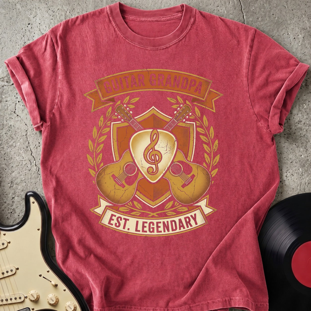 Guitar Grandpa T-shirt