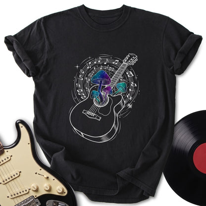 Guitar Mushroom T-Shirt