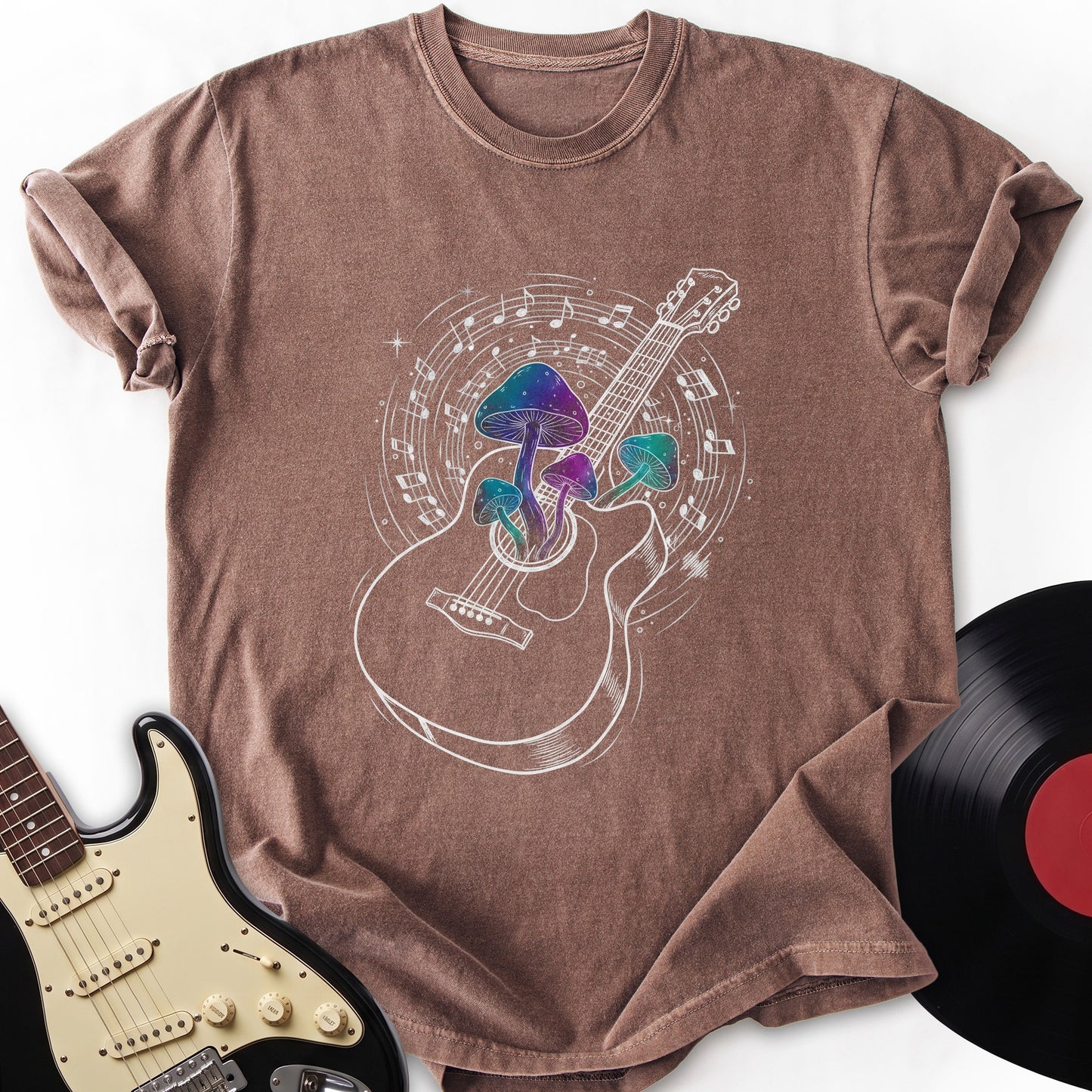 Guitar Mushroom T-Shirt