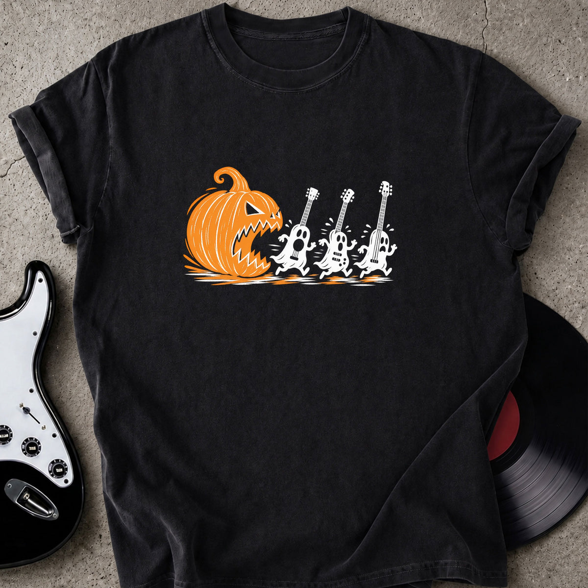 Guitar Pumpkin T-shirt