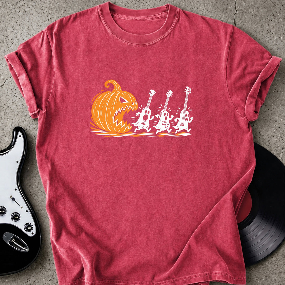 Guitar Pumpkin T-shirt