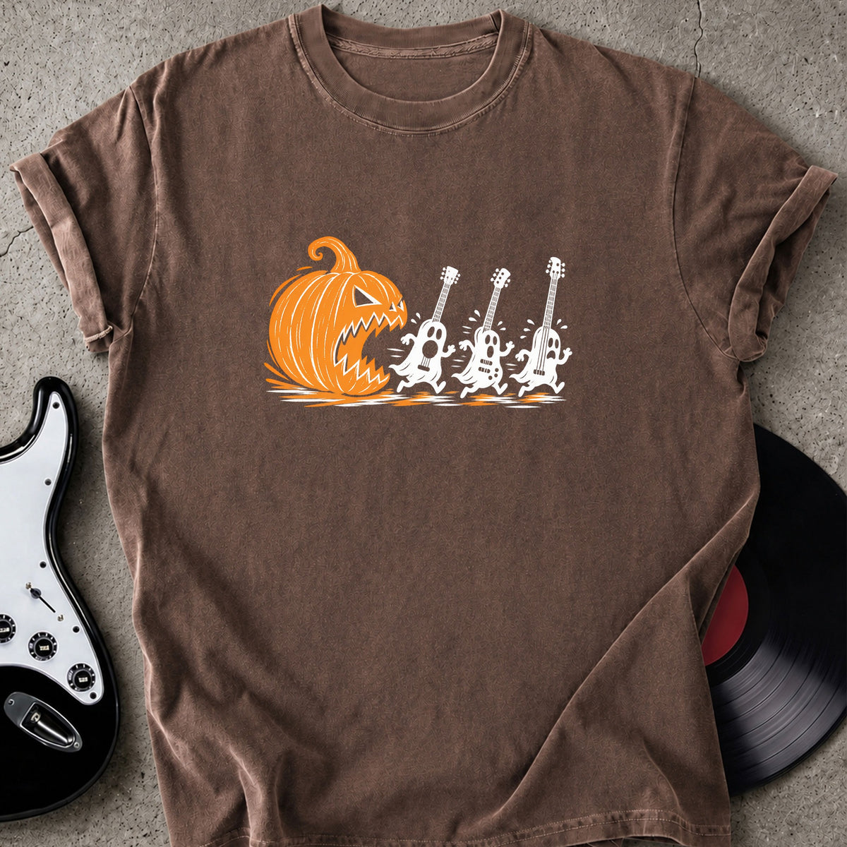 Guitar Pumpkin T-shirt