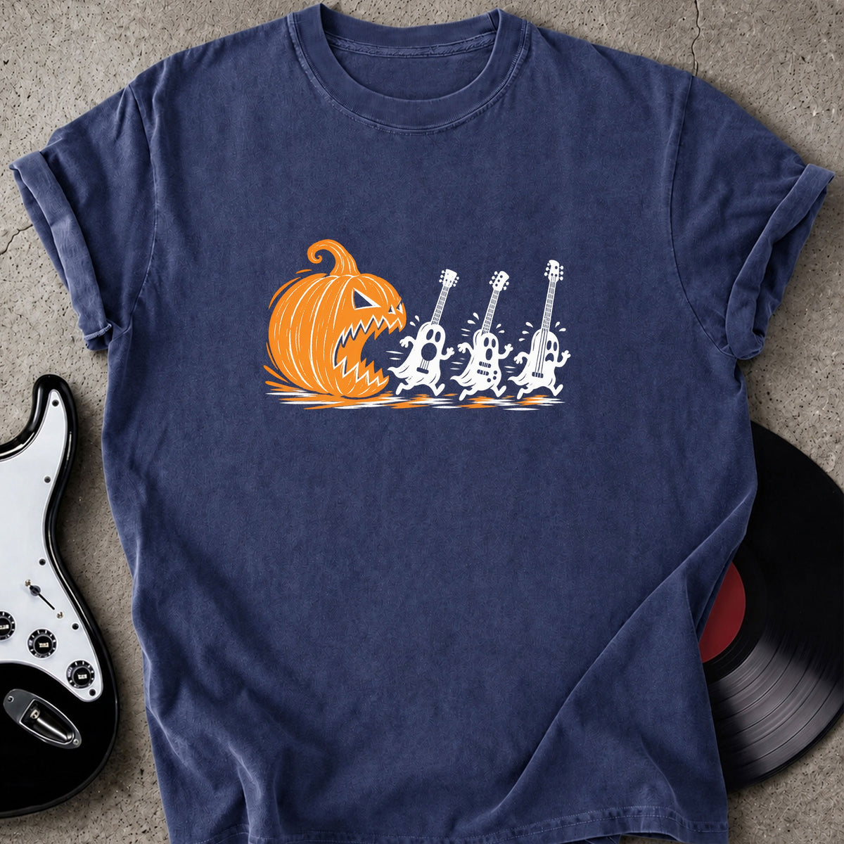 Guitar Pumpkin T-shirt