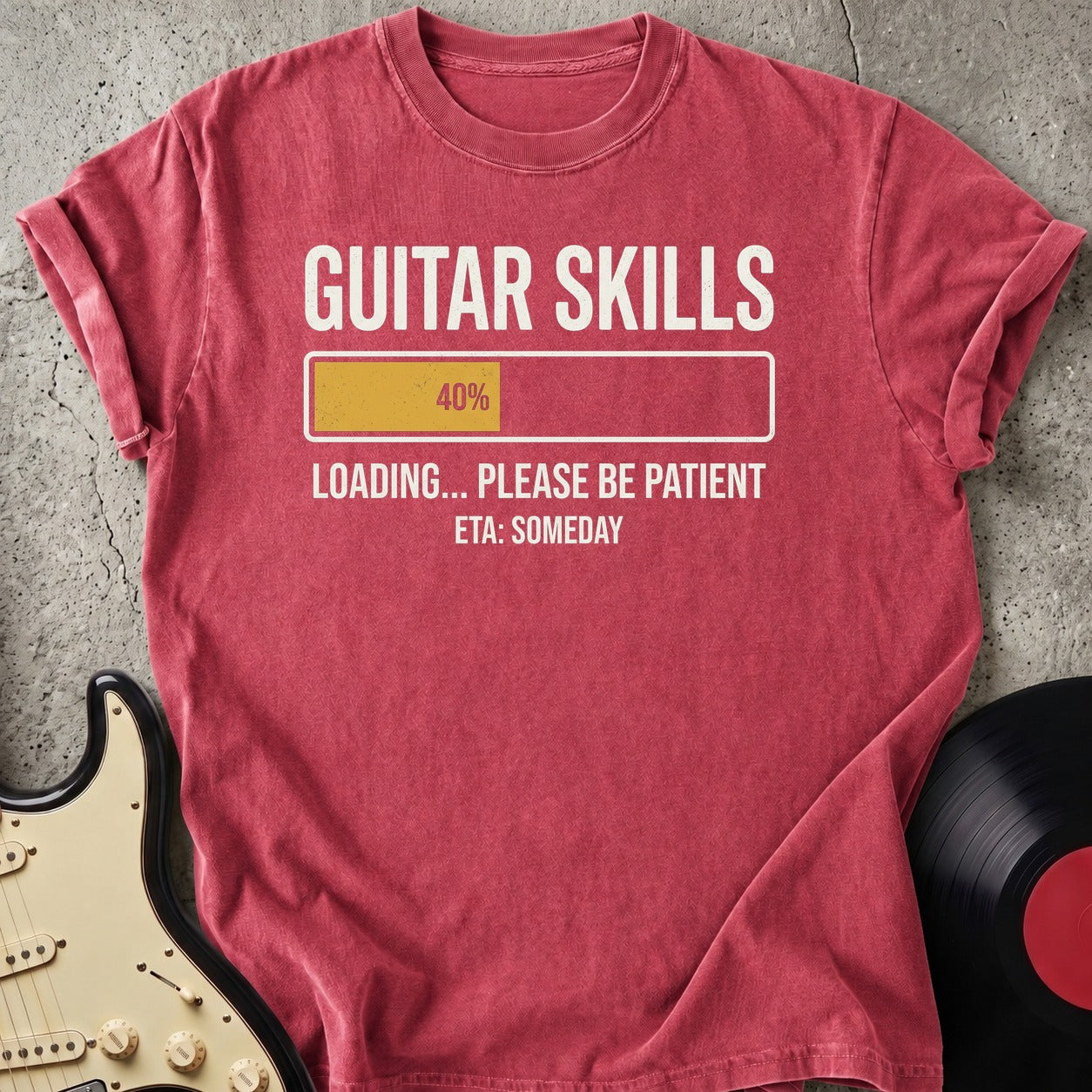 Guitar Skills Loading T-shirt