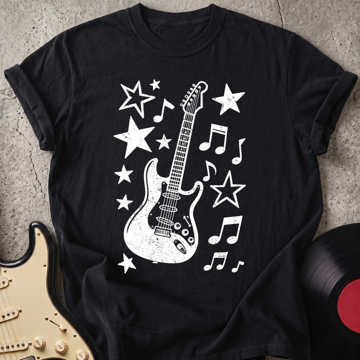 Guitar Stars T-shirt Dark