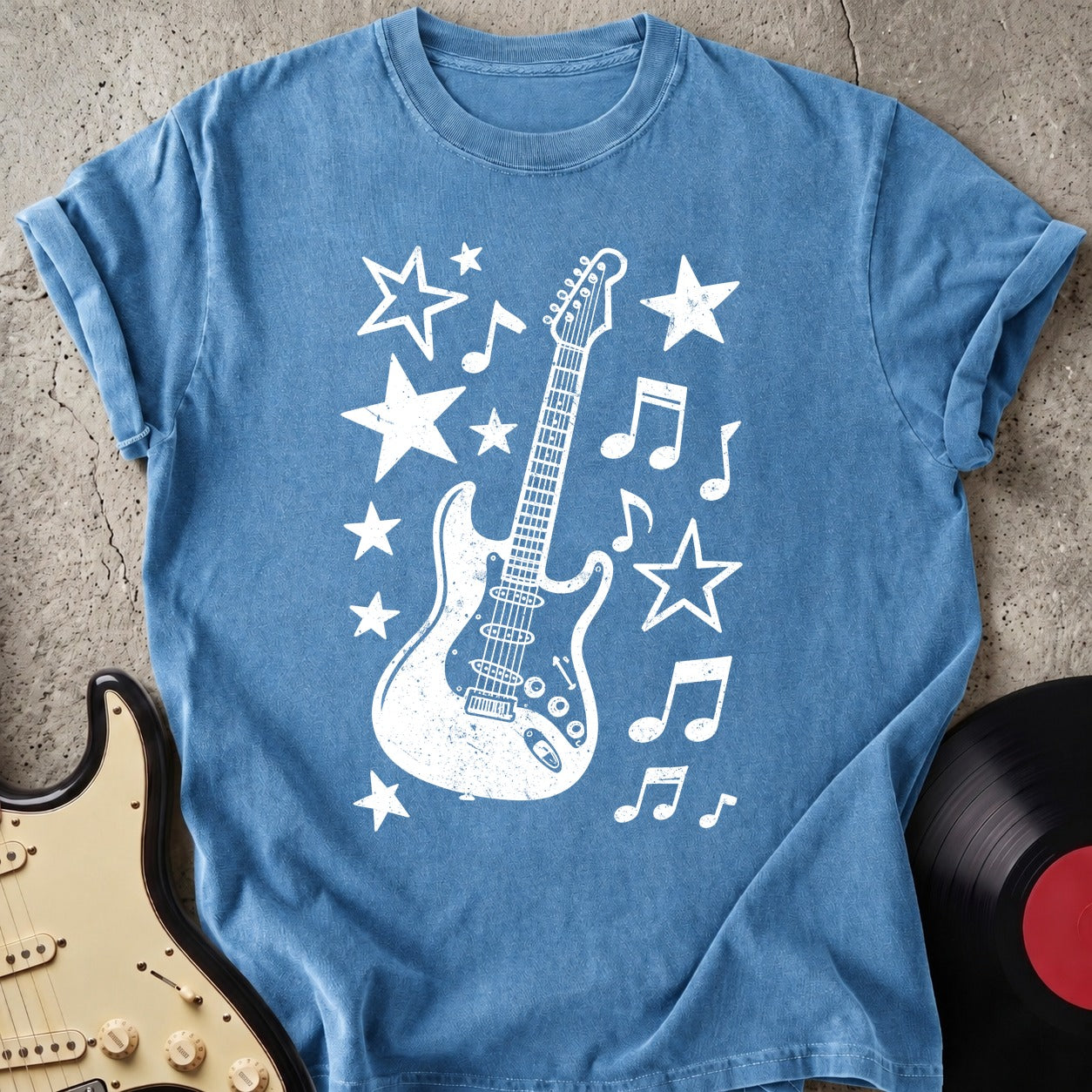 Guitar Stars T-shirt Dark