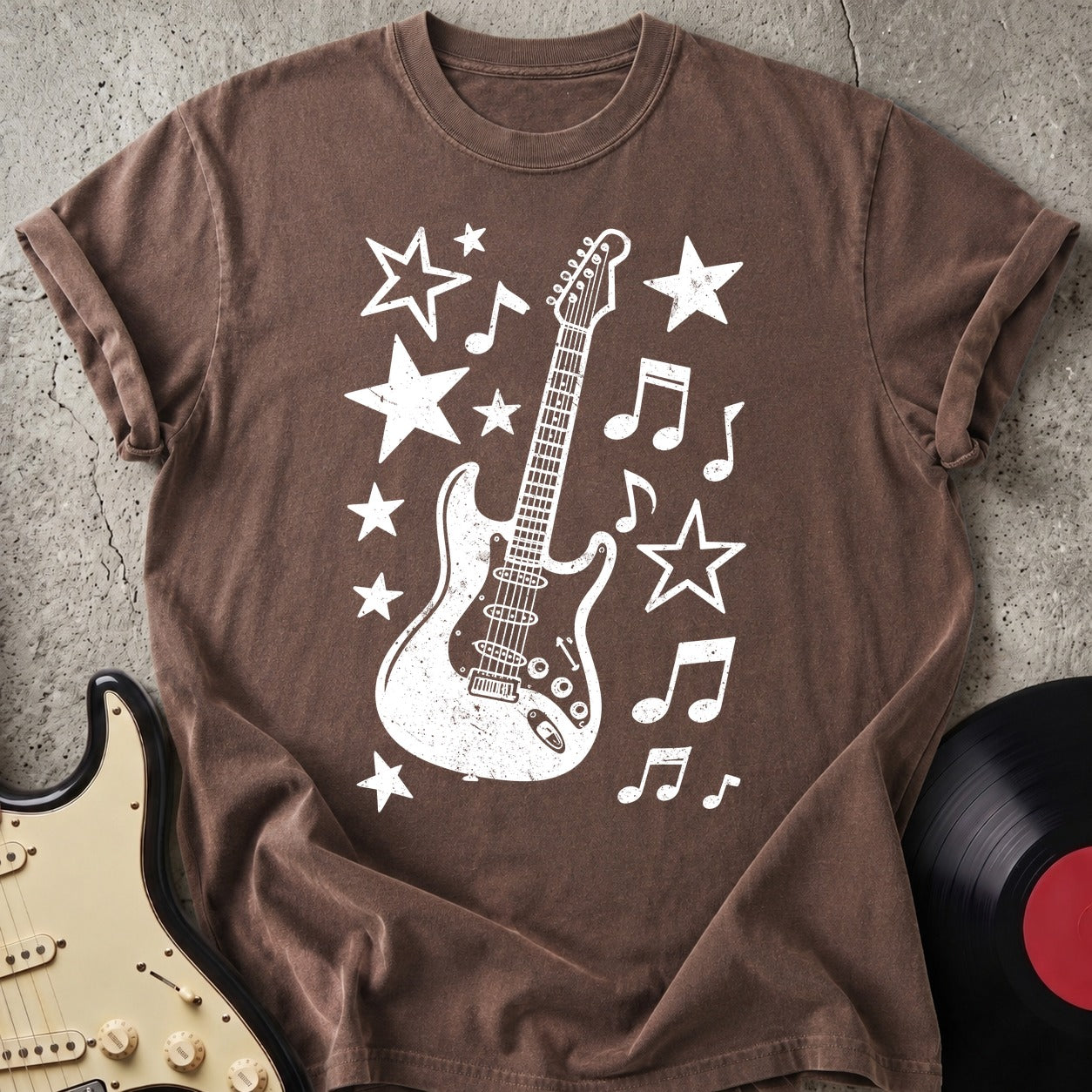 Guitar Stars T-shirt Dark