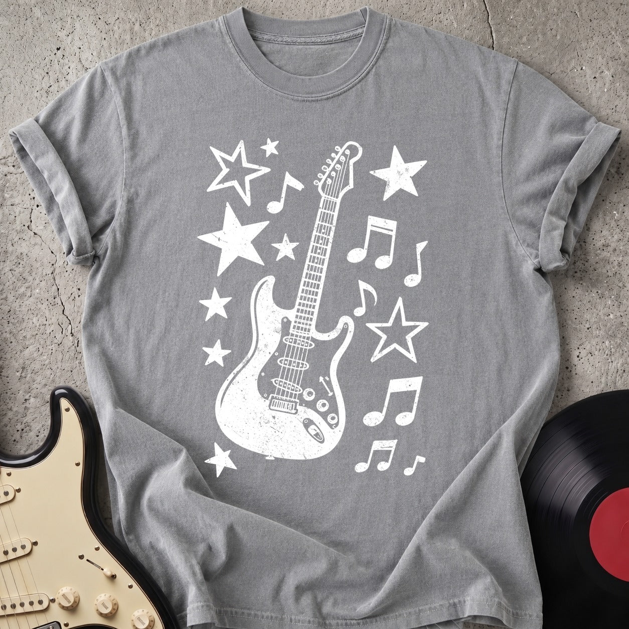 Guitar Stars T-shirt Dark