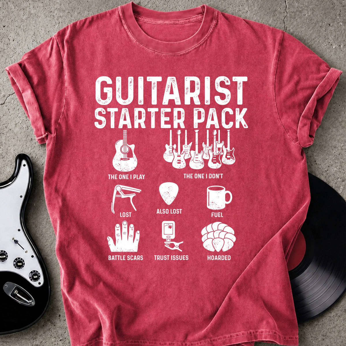 Guitarist Starter T-shirt
