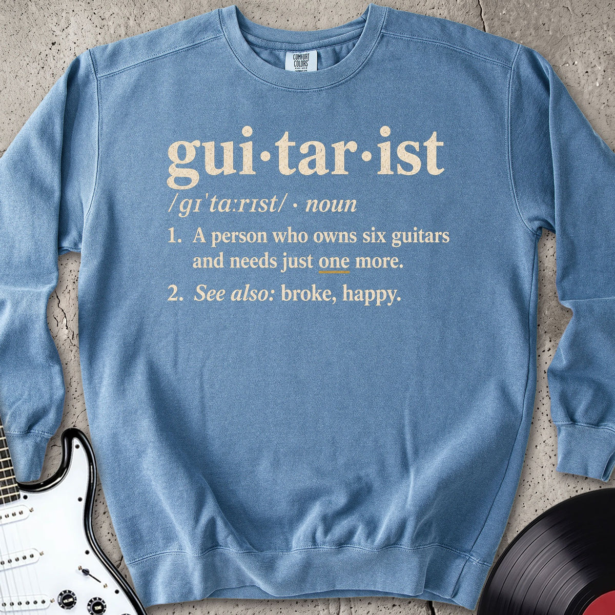 Guitarist Sweatshirt