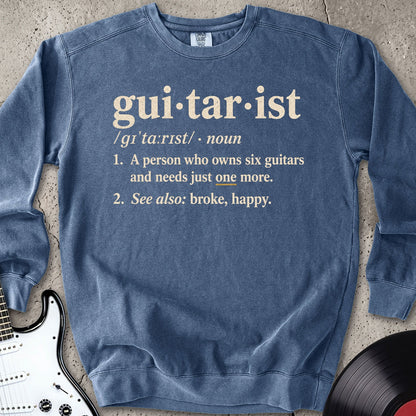 Guitarist Sweatshirt