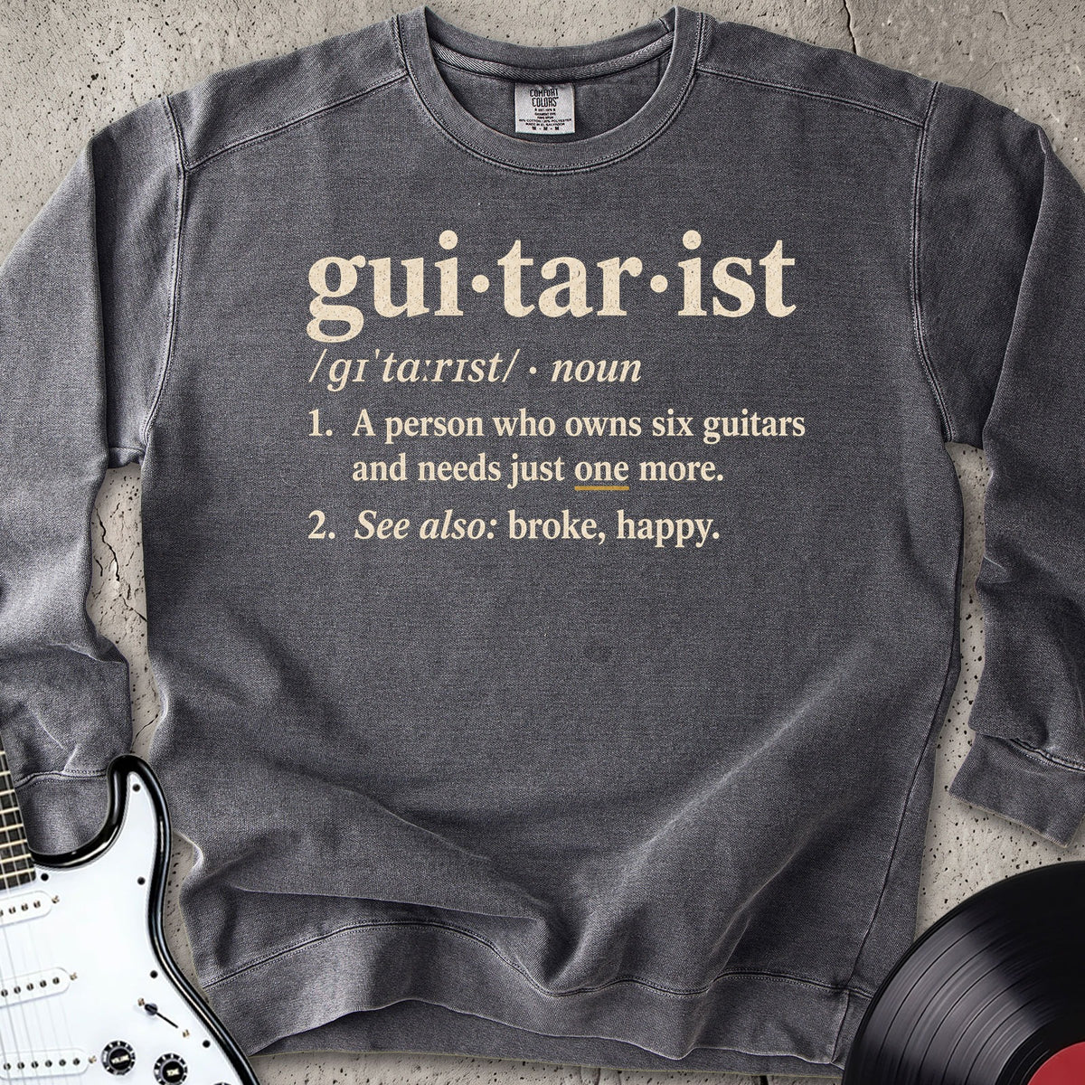 Guitarist Sweatshirt