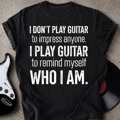I Play Guitar T-shirt