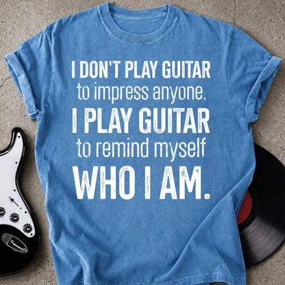 I Play Guitar T-shirt