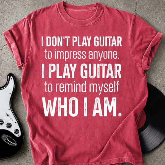 I Play Guitar T-shirt
