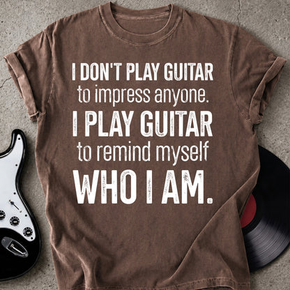 I Play Guitar T-shirt