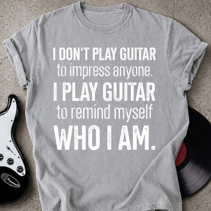 I Play Guitar T-shirt
