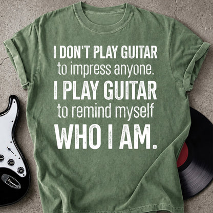 I Play Guitar T-shirt