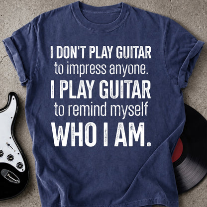 I Play Guitar T-shirt