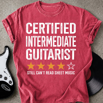 Intermediate Guitarist T-shirt