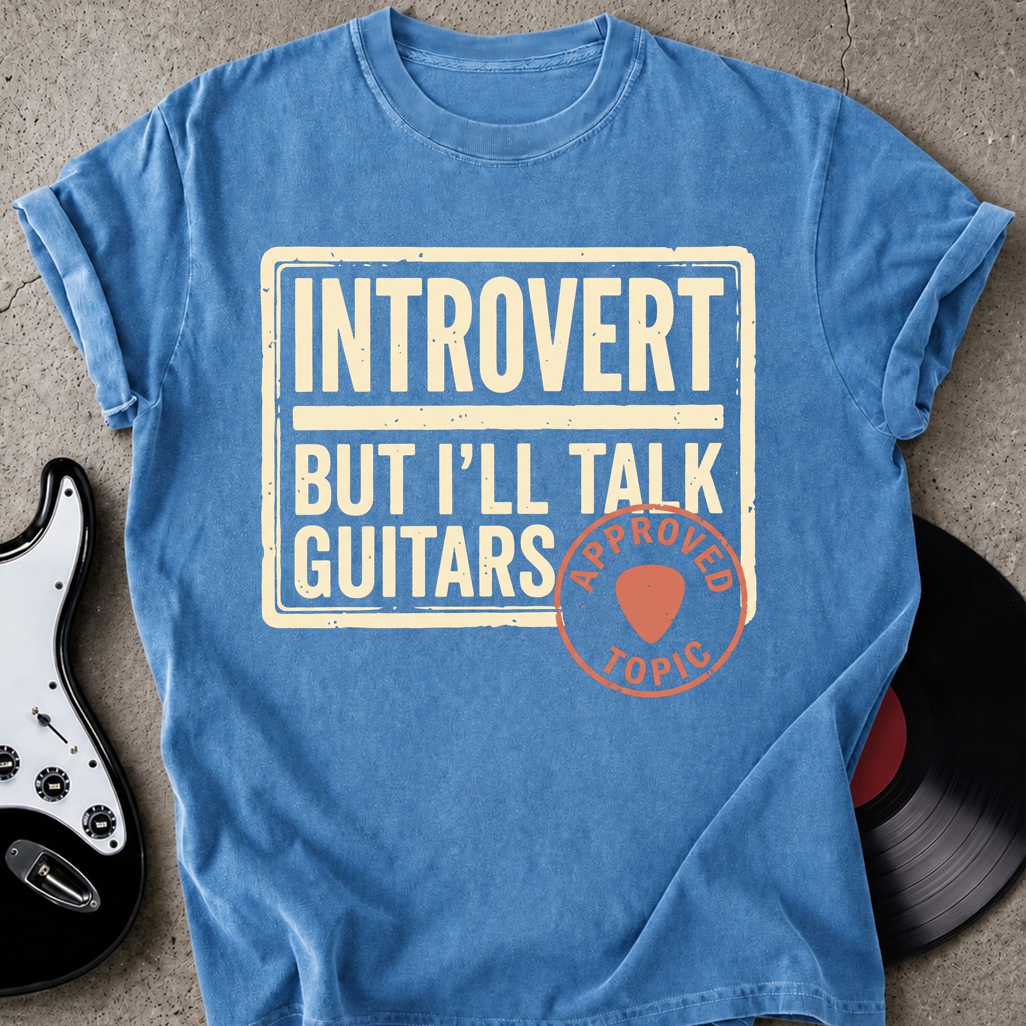 Introvert Talk Guitars T-shirt