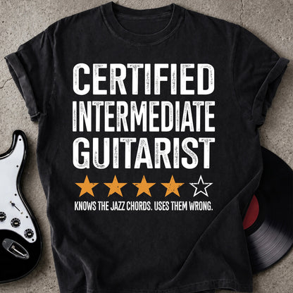 Jazz Intermediate Guitarist T-shirt