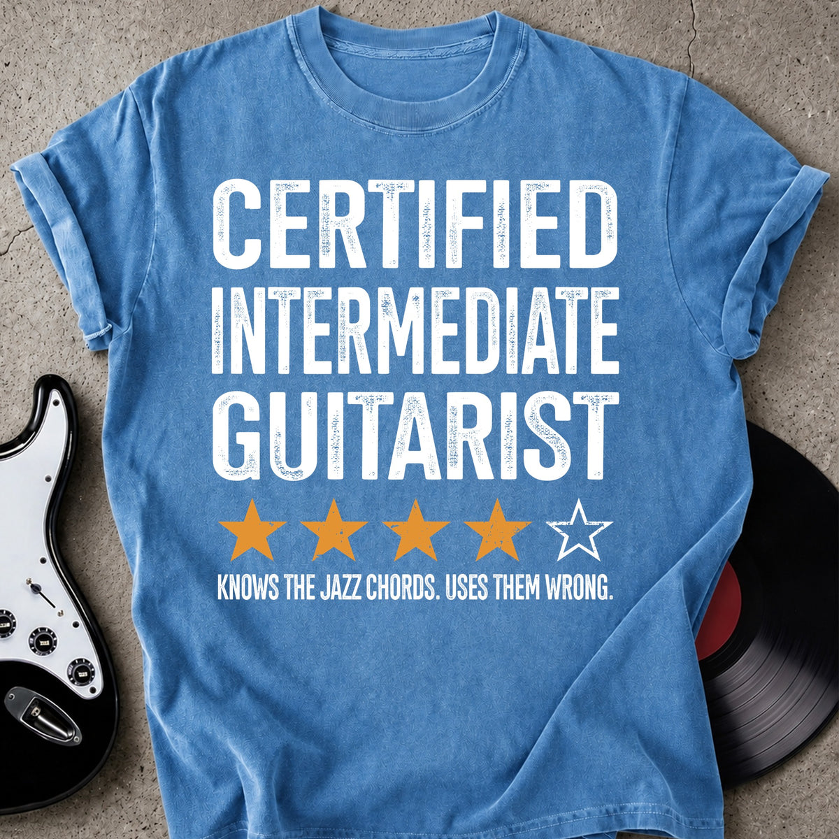 Jazz Intermediate Guitarist T-shirt