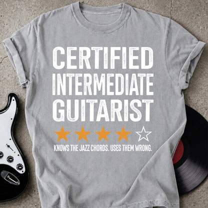 Jazz Intermediate Guitarist T-shirt