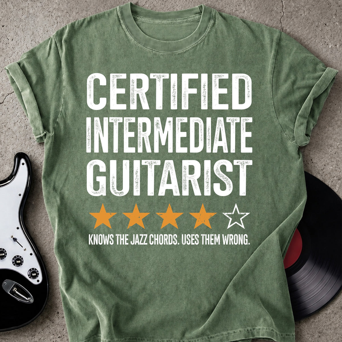 Jazz Intermediate Guitarist T-shirt