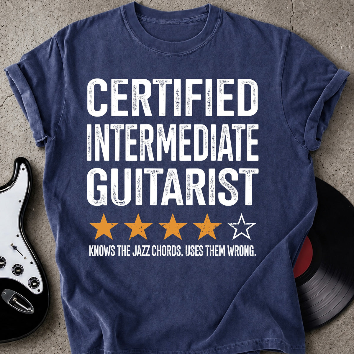 Jazz Intermediate Guitarist T-shirt
