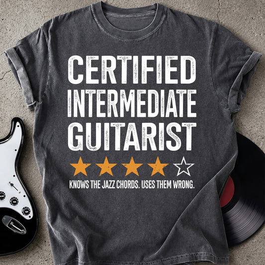 Jazz Intermediate Guitarist T-shirt