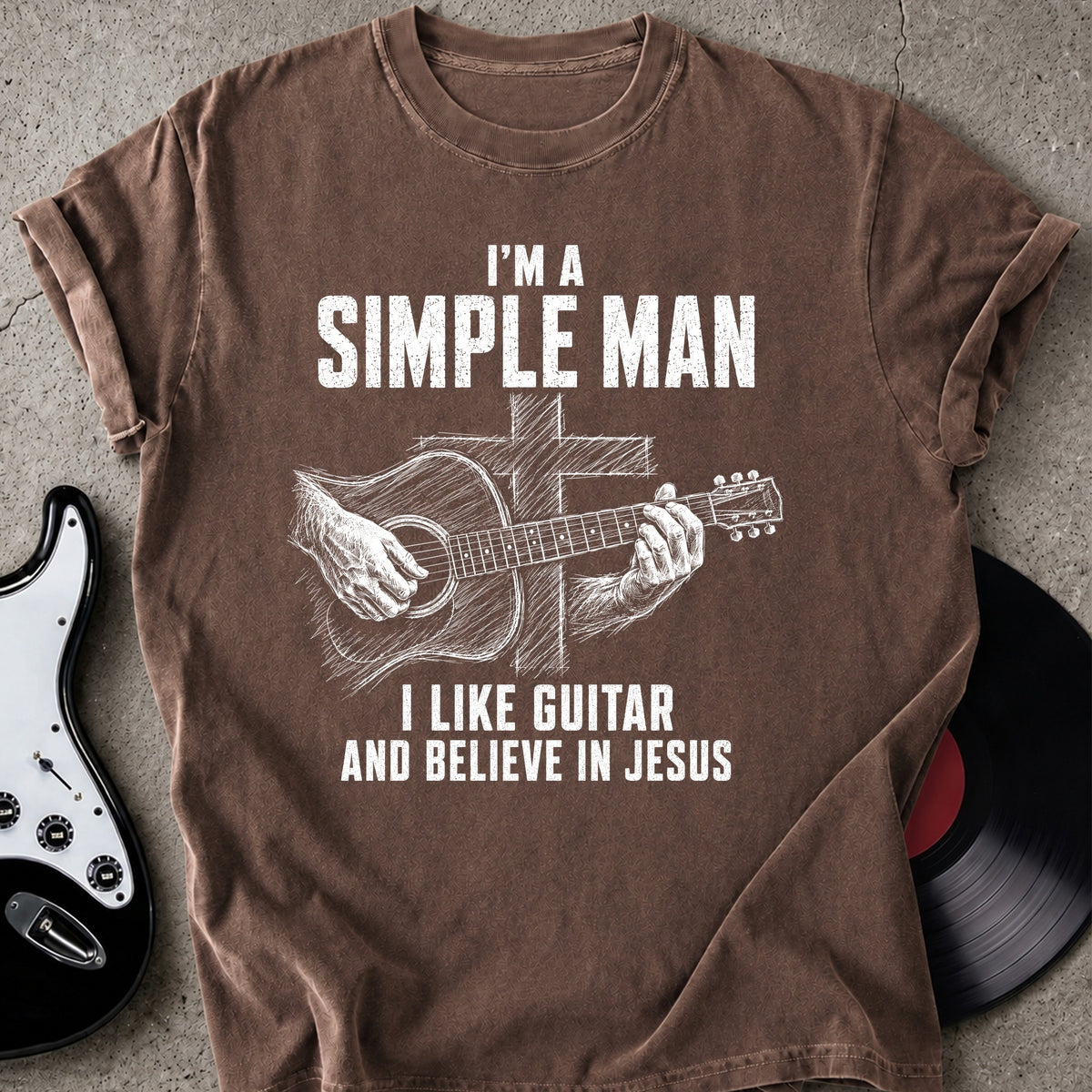 Jesus Guitar T-shirt