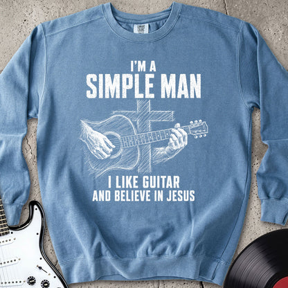 Jesus Guitar Sweatshirt