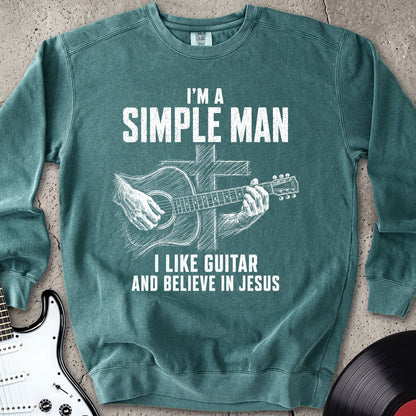 Jesus Guitar Sweatshirt
