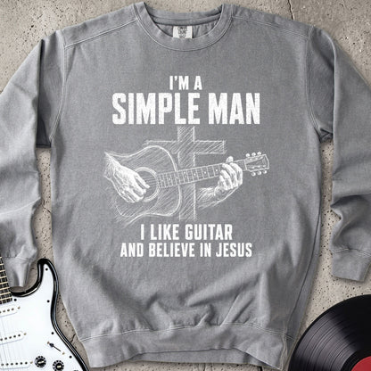 Jesus Guitar Sweatshirt