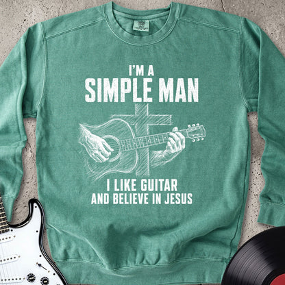 Jesus Guitar Sweatshirt