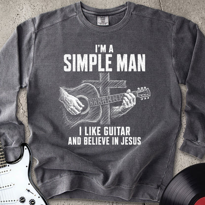 Jesus Guitar Sweatshirt
