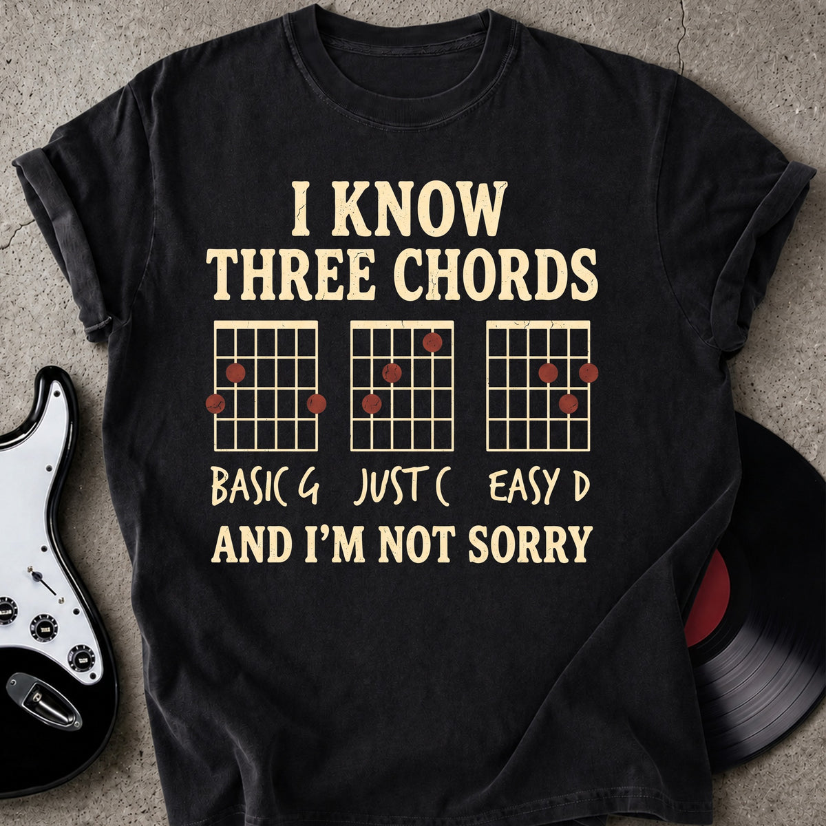 Know Three Chords T-shirt