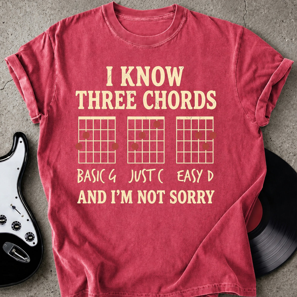Know Three Chords T-shirt