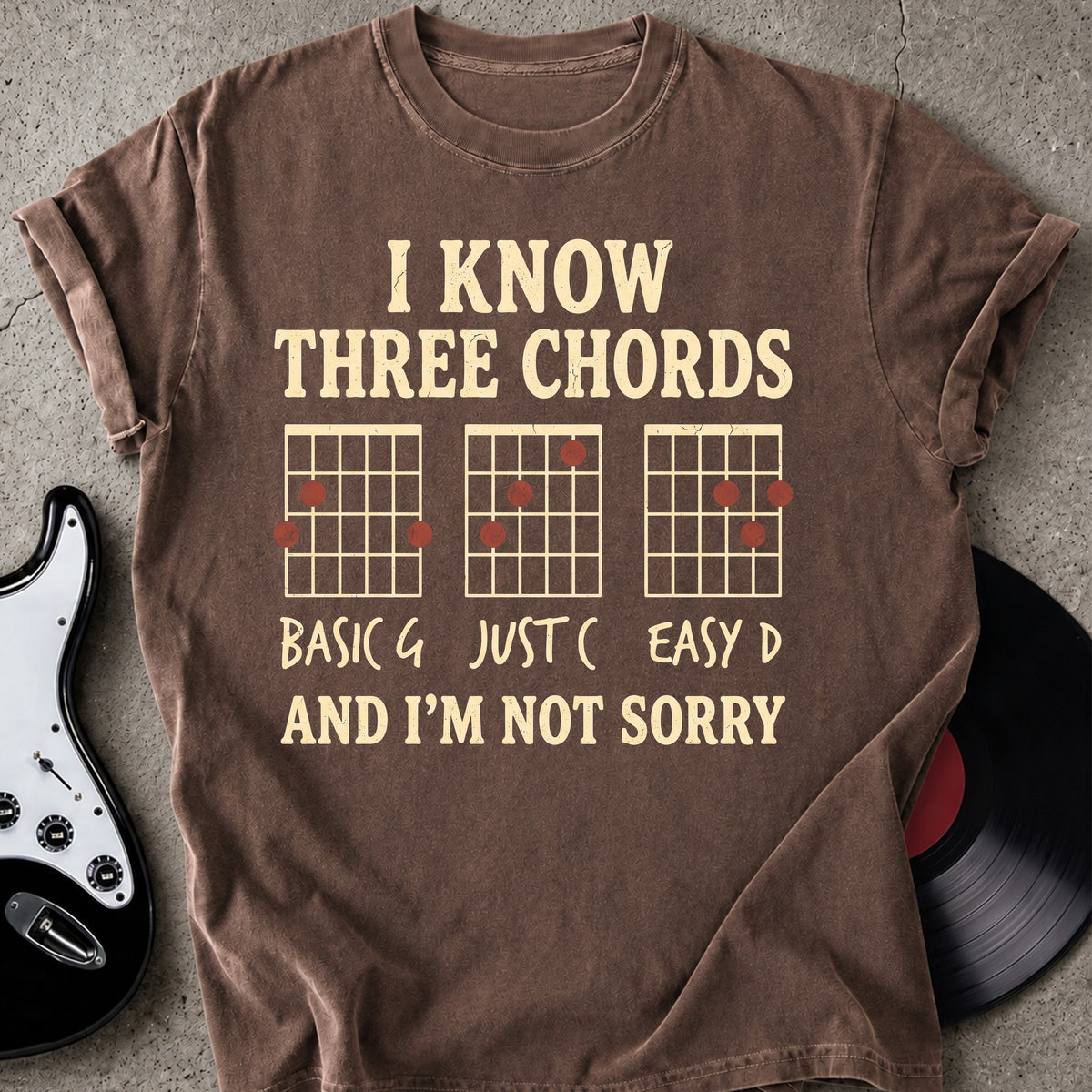 Know Three Chords T-shirt