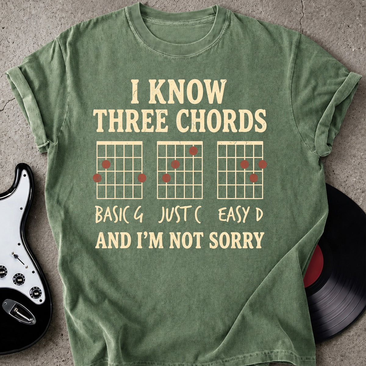Know Three Chords T-shirt