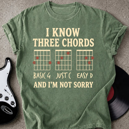 Know Three Chords T-shirt
