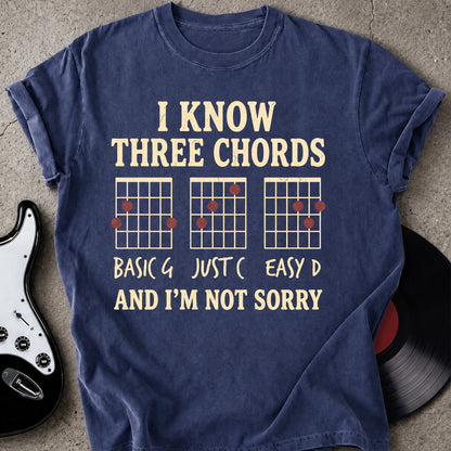 Know Three Chords T-shirt