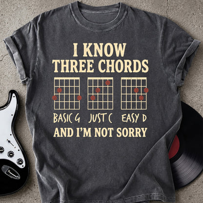 Know Three Chords T-shirt