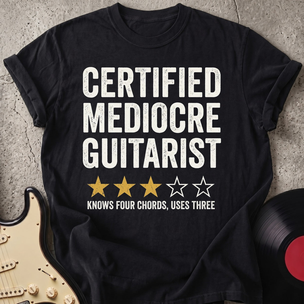 Mediocre Guitarist T-shirt