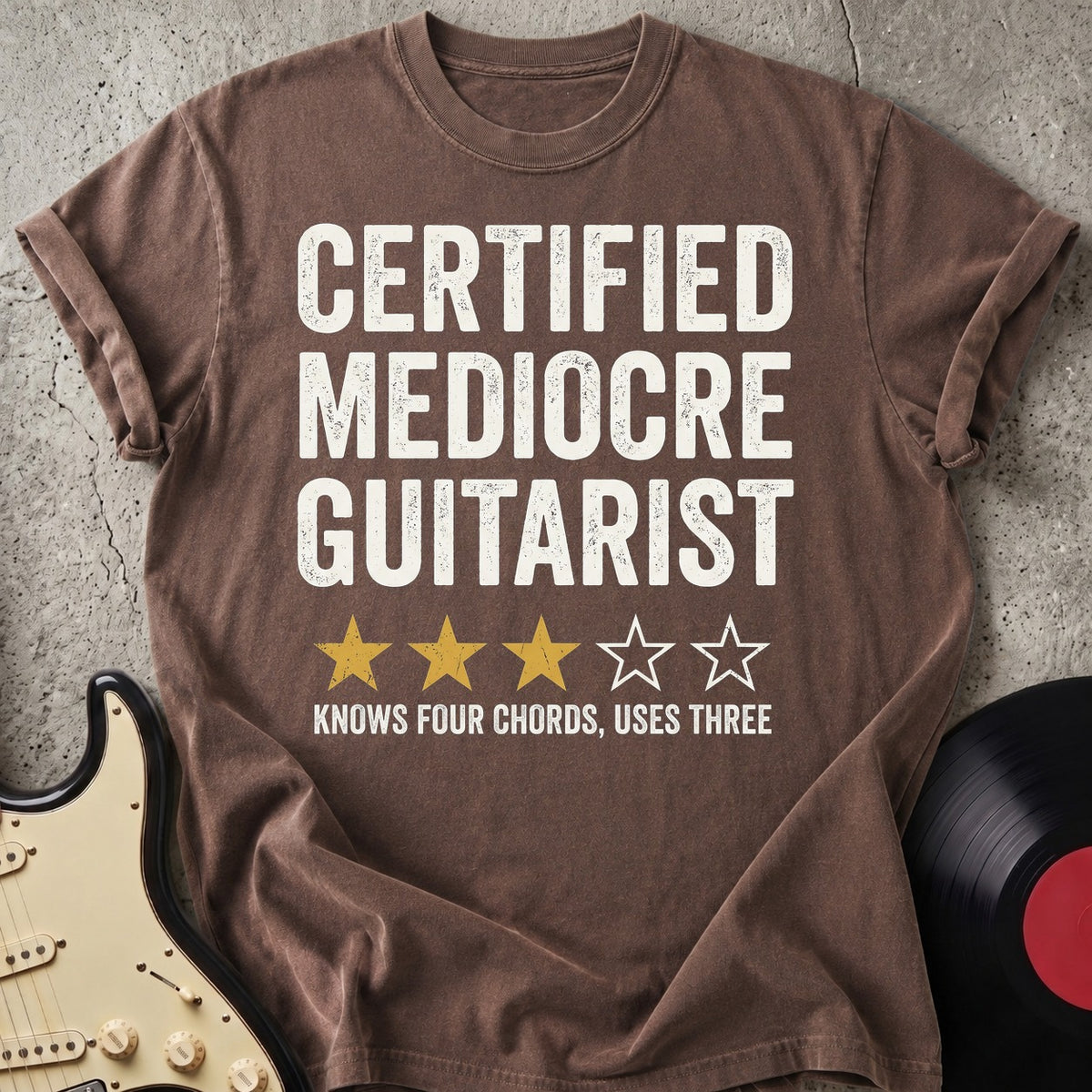 Mediocre Guitarist T-shirt