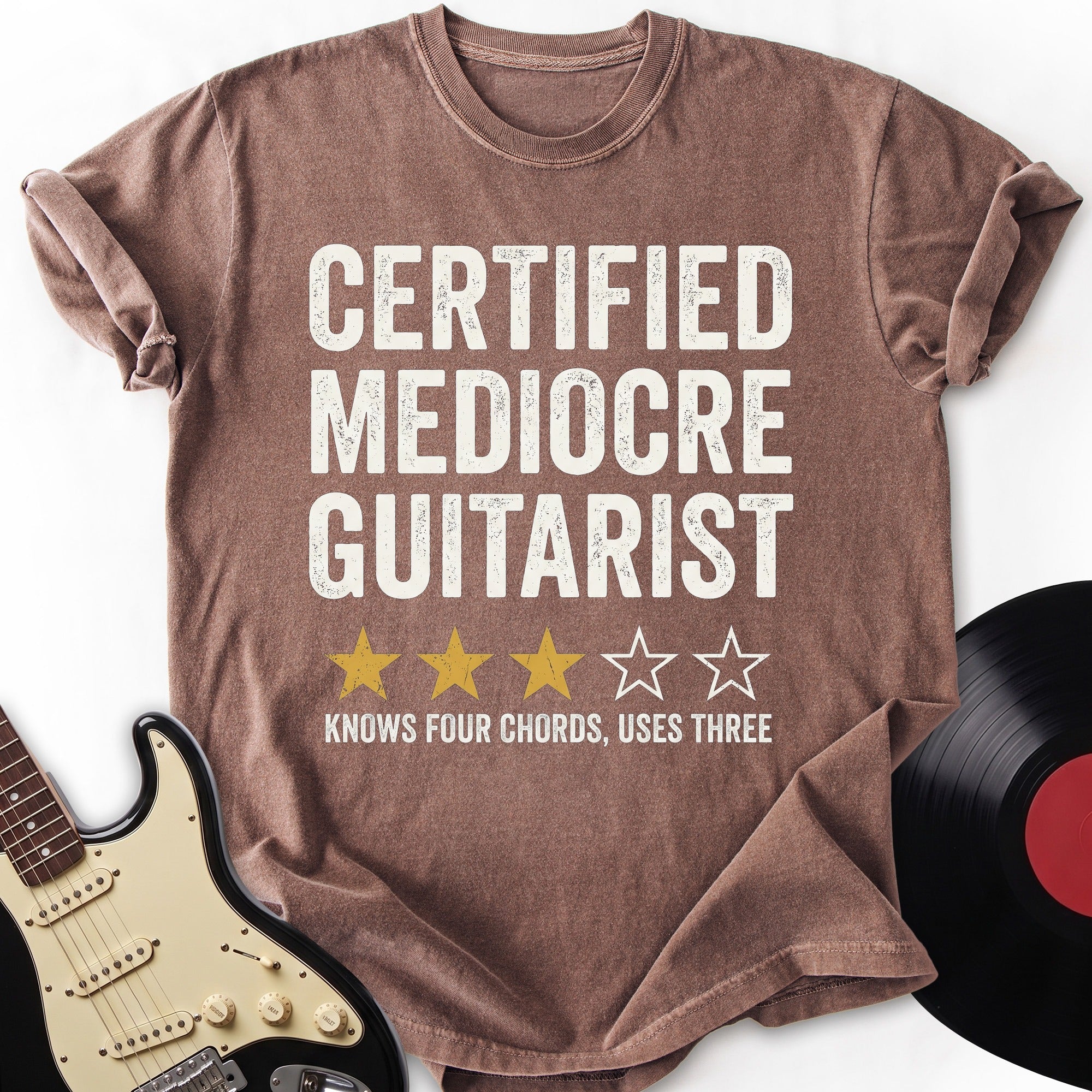 Knows Four Chords T-shirt