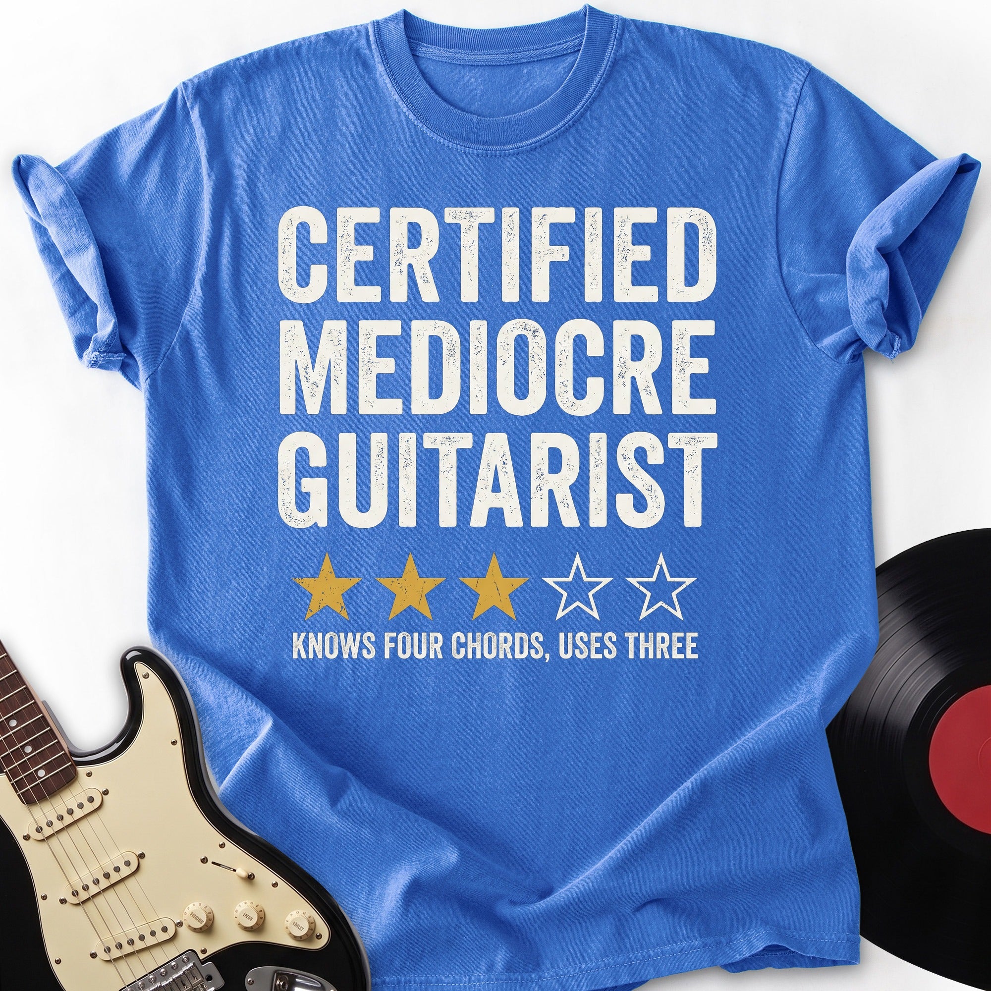 Knows Four Chords T-shirt