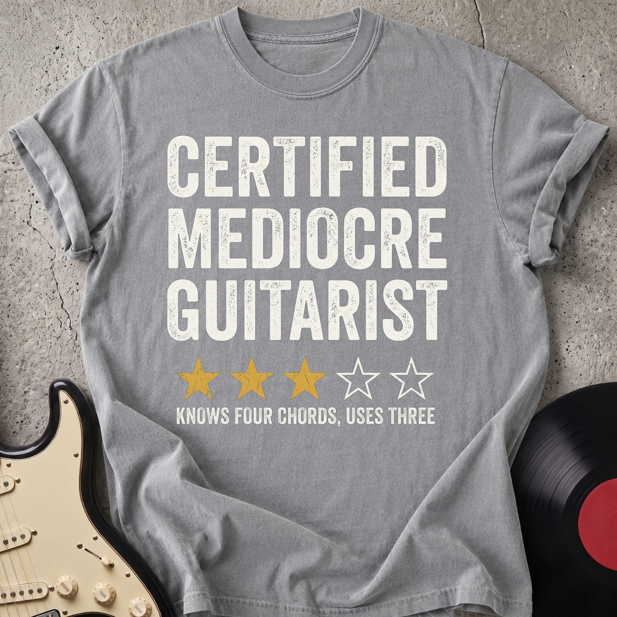 Mediocre Guitarist T-shirt
