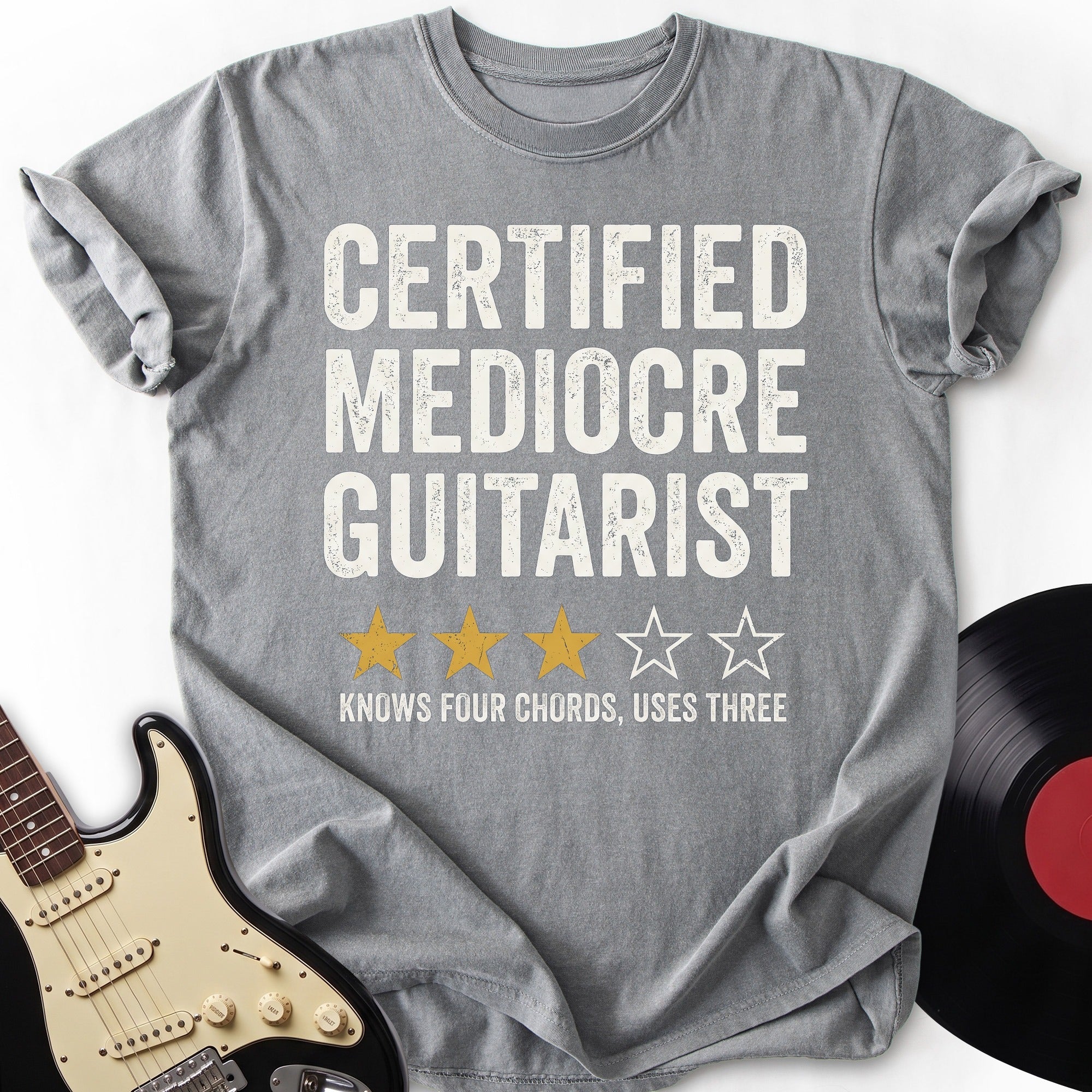 Knows Four Chords T-shirt